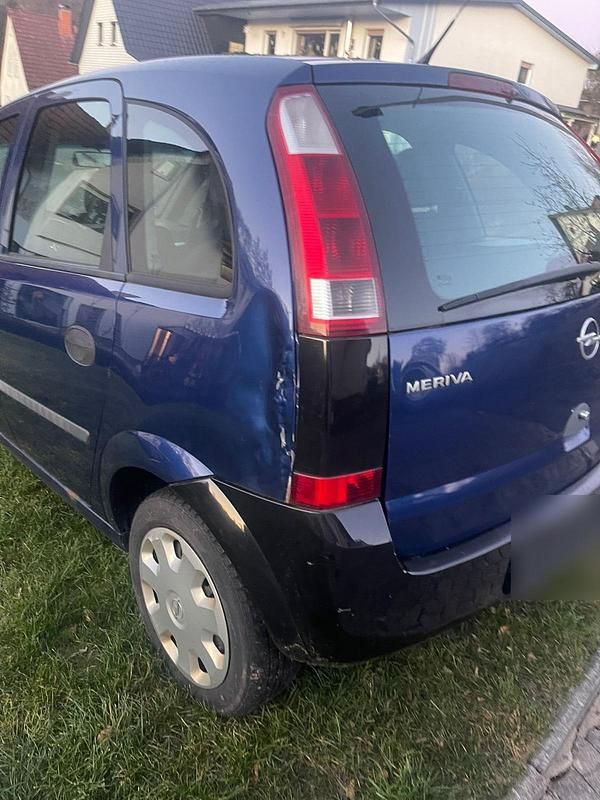 Gebraucht Opel Meriva 110 PS (80 kW) 2003 Blau Van / Kleinbus