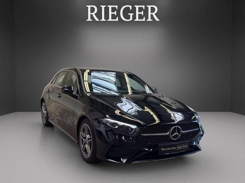 Gebraucht Mercedes A200 AMG 150 PS (110 kW) 2024 Nachtschwarz uni Limousine