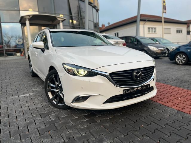 Weiß Gebraucht 2016 Mazda 6 Nakama Intense Kombi | 6.990 € - Bild 1/4