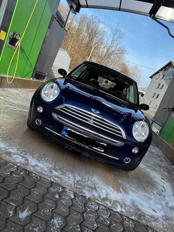 Used Mini Cooper 90 HP (66 kW) 2004 Blue Hatchback