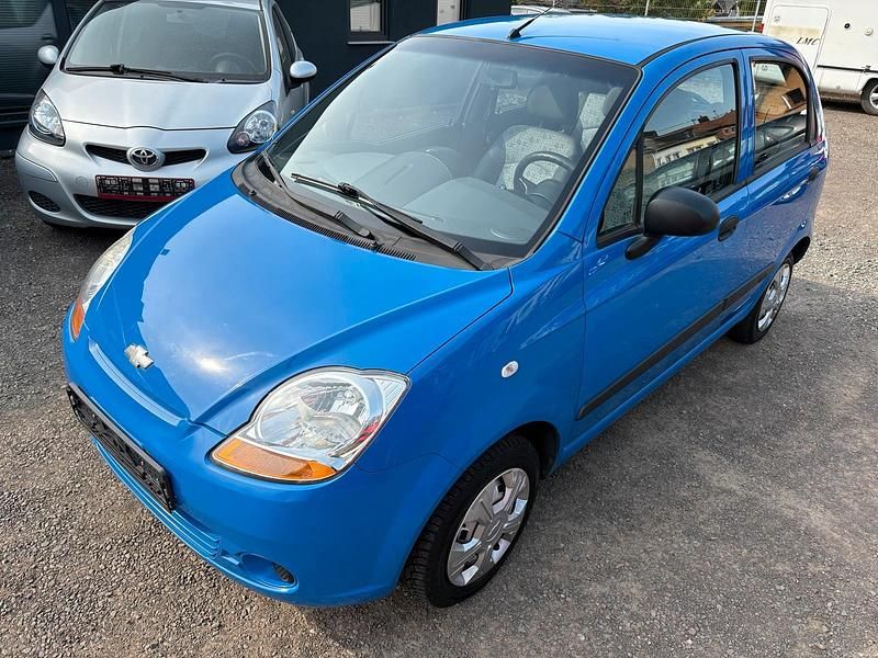 Blau Gebraucht 2009 Chevrolet Matiz Kleinwagen | 850 € (Superpreis) - Bild 1/4