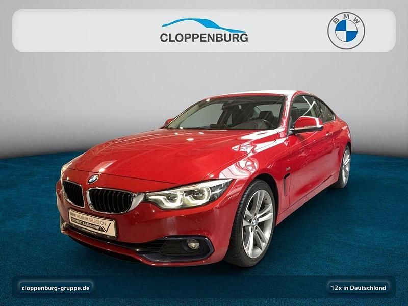 Rot Gebraucht 2017 BMW 420 Sport Line Coupé | 21.450 € (Fairer Preis) - Bild 1/4