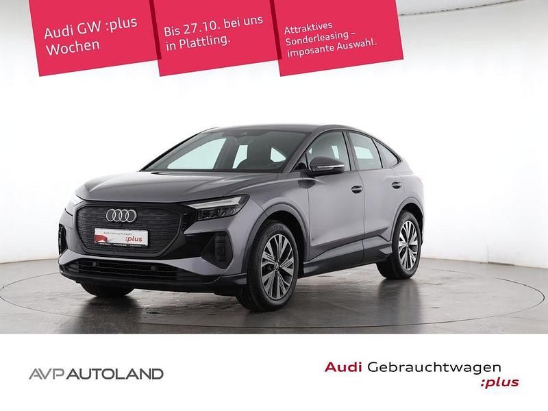 Taifungrau Gebraucht 2021 Audi Q4 Sportback e-tron Advanced SUV | 23.870 € (Superpreis) - Bild 1/4