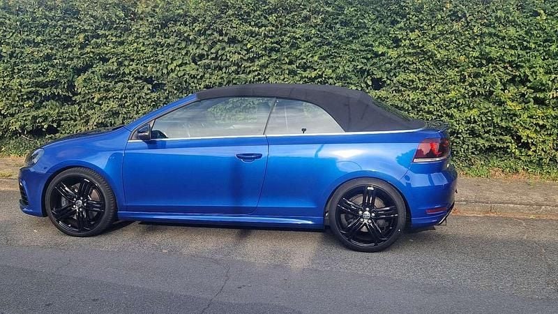 Gebraucht VW Golf Cabriolet R 265 PS (194 kW) 2014 Blau Cabrio