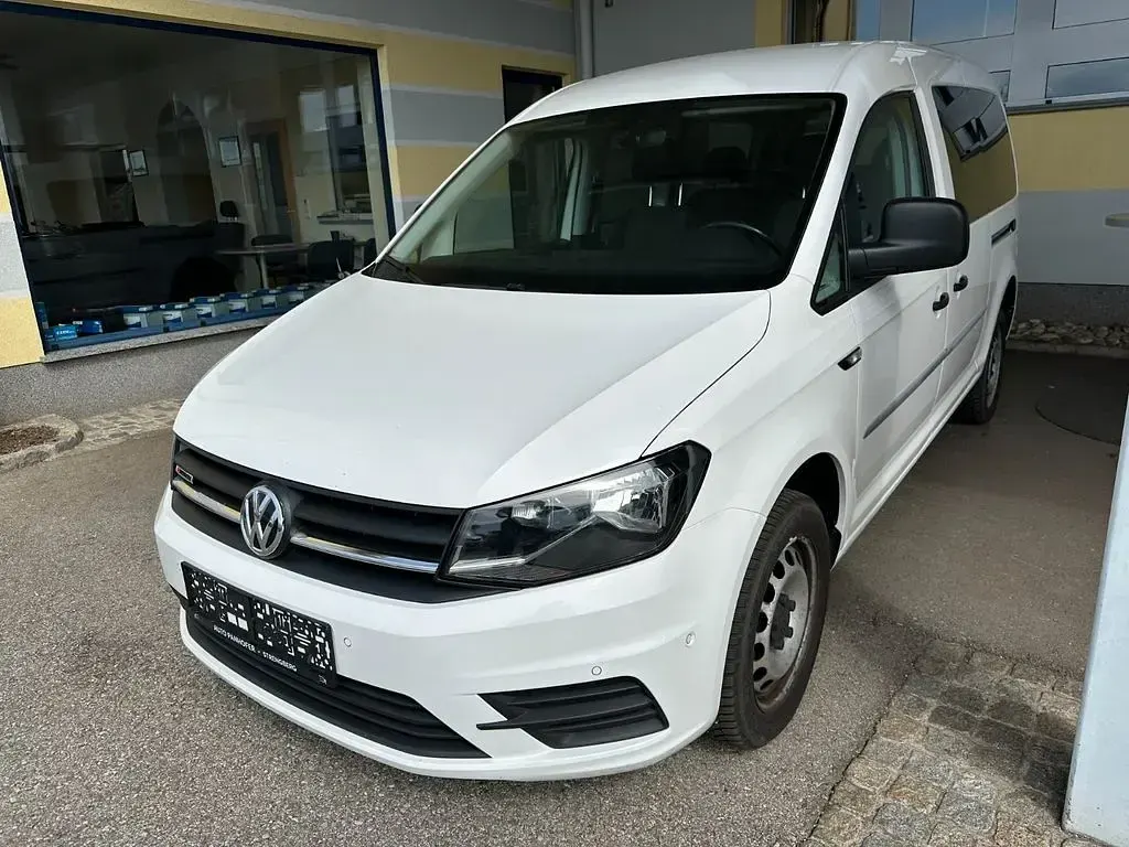 Usata VW Caddy 122 CV (89 kW) 2018 Bianco Monovolume