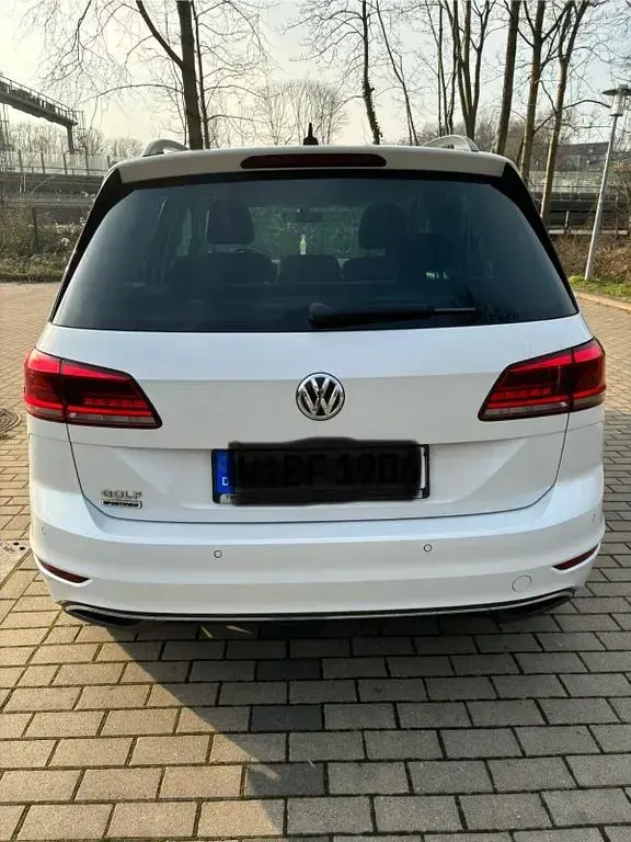 Gebraucht VW Golf Sportsvan Join 110 PS (80 kW) 2018 Weiß Van / Kleinbus