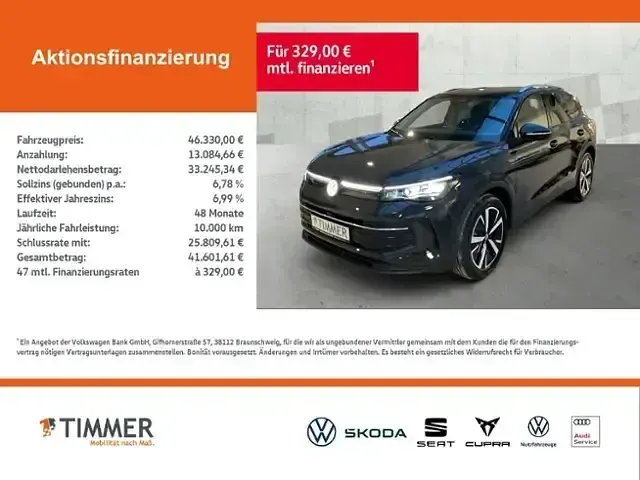 Gebraucht VW Tiguan 150 PS (110 kW) 2026 Grau SUV