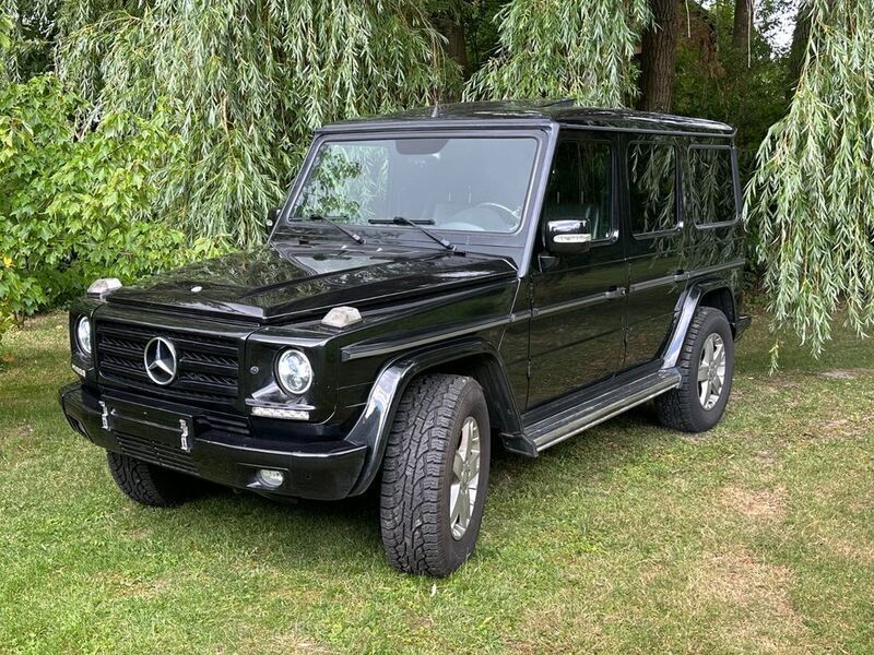 Schwarz Gebraucht 2000 Mercedes G300 SUV | 28.500 € (Guter Preis) - Bild 1/4