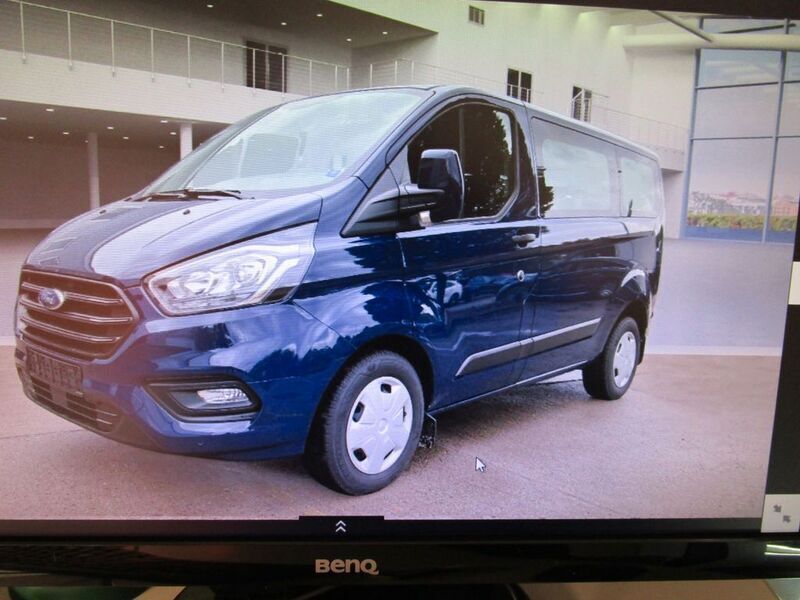 Blau Gebraucht 2023 Ford Transit Custom Trend Van / Kleinbus | 27.990 € (Fairer Preis) - Bild 1/4