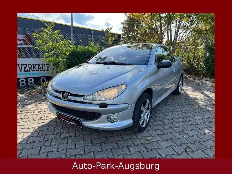Grau Gebraucht 2004 Peugeot 206 CC Platinum Cabrio | 1.980 € (Fairer Preis) - Bild 1/4