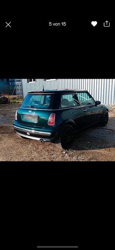Gebraucht Mini Cooper 116 PS (85 kW) 2003 Grün Kleinwagen