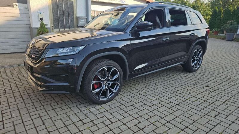 Schwarz Gebraucht 2019 Skoda Kodiaq RS SUV | 22.500 € (Guter Preis) - Bild 1/4