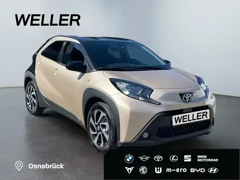 Neu Toyota Aygo 72 PS (52 kW) 2025 Ginger beige 78 Kleinwagen
