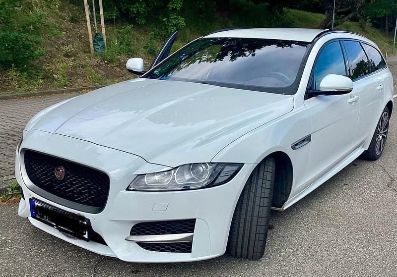 Weiß Gebraucht 2018 Jaguar XF Sportbrake Kombi | 18.100 € (Superpreis) - Bild 1/4