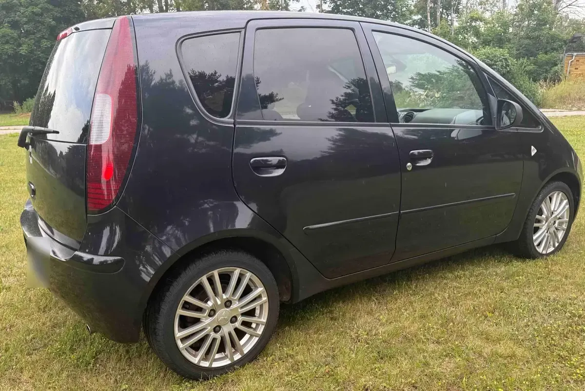 Gebraucht Mitsubishi Colt 109 PS (80 kW) 2008 Schwarz Kleinwagen