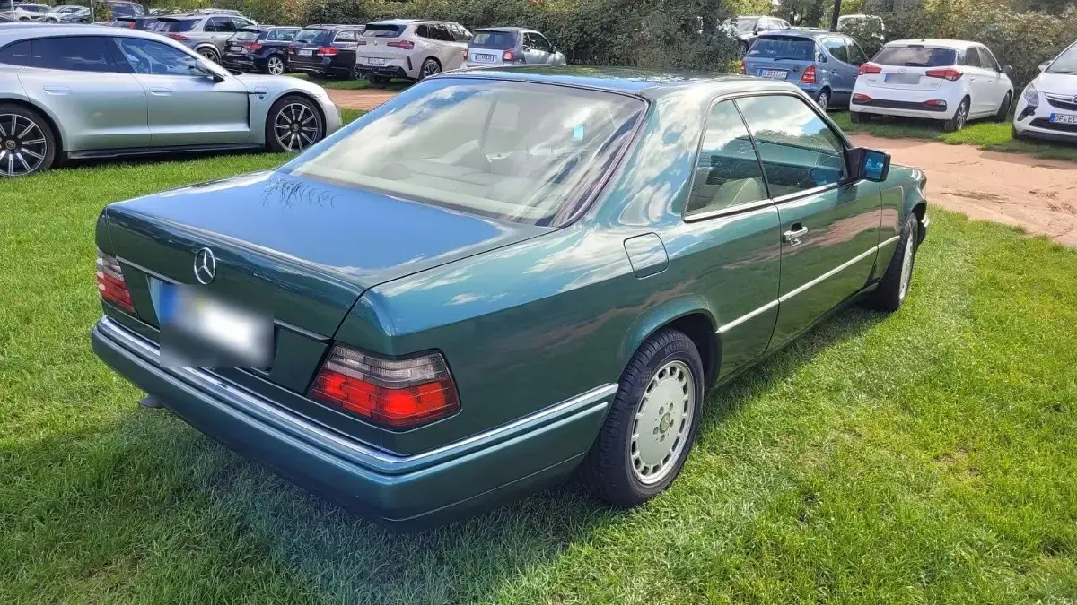 Gebraucht Mercedes 220 1995 Grün Coupé