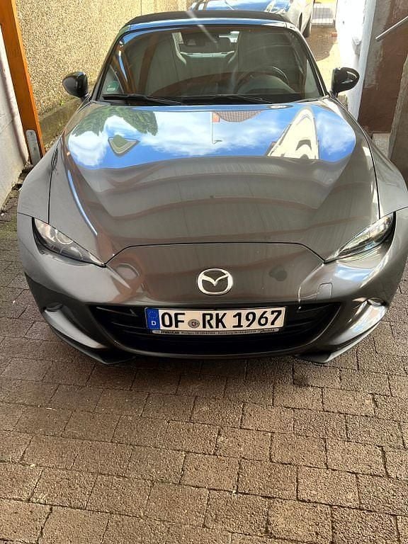 Gebraucht Mazda MX5 Prime-Line 131 PS (96 kW) 2018 Grau Cabrio