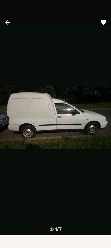 Weiß Gebraucht 1999 VW Caddy Van / Kleinbus | 1.100 € (Guter Preis) - Bild 1/4