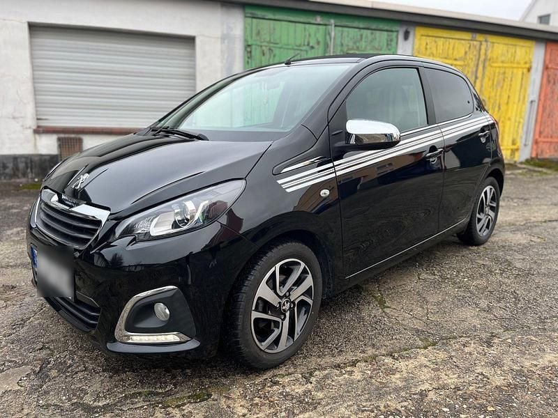 Schwarz Gebraucht 2020 Peugeot 108 Style Kleinwagen | 8.499 € (Guter Preis) - Bild 1/4