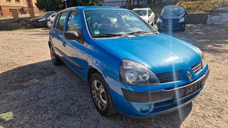 Gebraucht Renault Clio II 60 PS (44 kW) 2003 Blau Kleinwagen