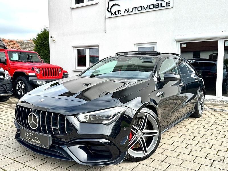 Schwarz Gebraucht 2021 Mercedes CLA45 AMG Shooting Brake AMG Kombi | 38.890 € (Guter Preis) - Bild 1/4