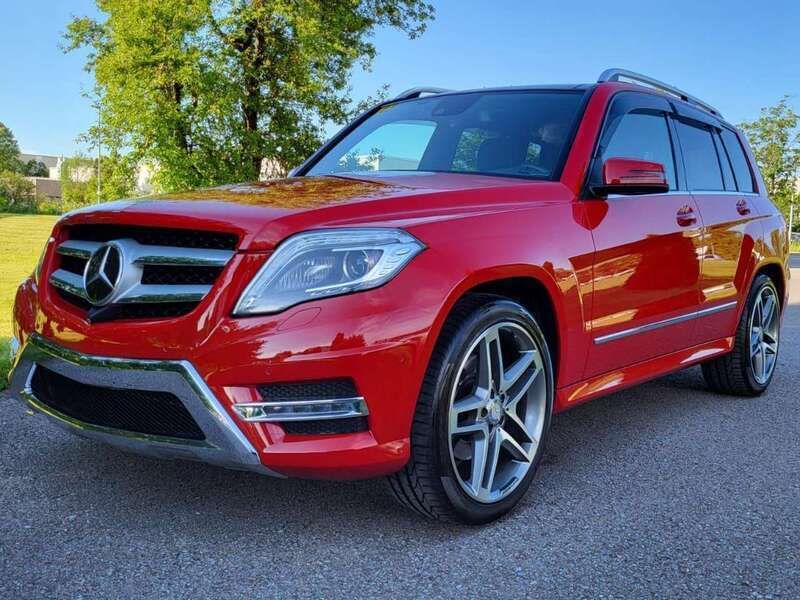 Rot Gebraucht 2014 Mercedes GLK350 AMG SUV | 29.500 € (Teuer) - Bild 1/4