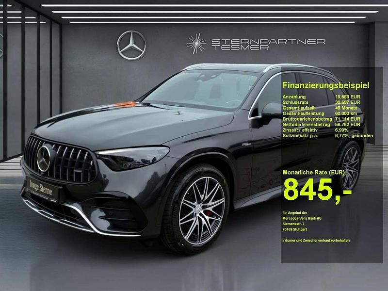 Grau Gebraucht 2024 Mercedes GLC43 AMG AMG SUV | 74.990 € - Bild 1/3