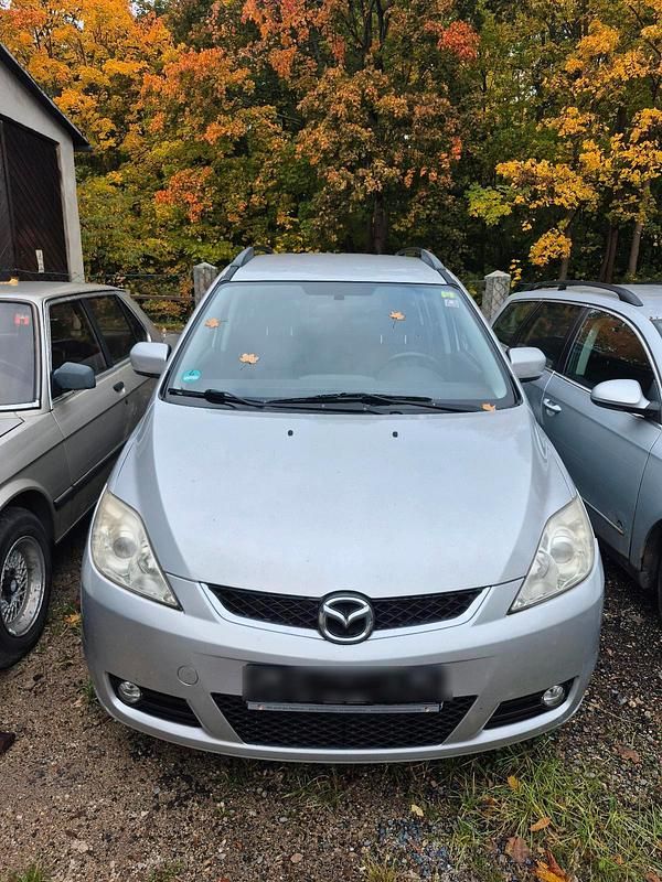 Grau Gebraucht 2008 Mazda 5 Van / Kleinbus | 800 € (Superpreis) - Bild 1/4