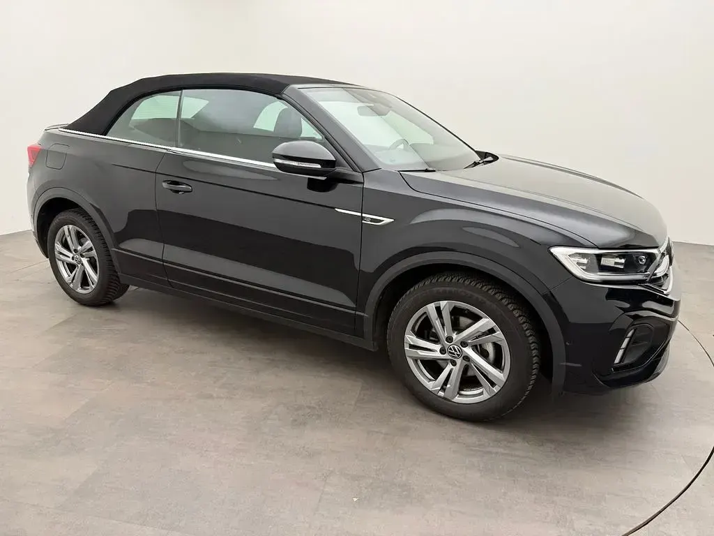 Gebraucht VW T-Roc Cabriolet R-line 150 PS (110 kW) 2025 Schwarz Cabrio