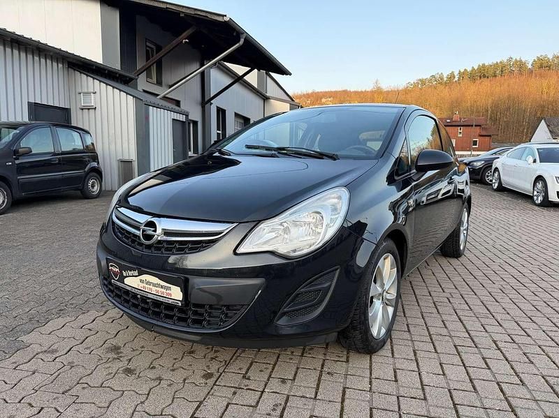 Gebraucht Opel Corsa 87 PS (63 kW) 2013 Schwarz Kleinwagen