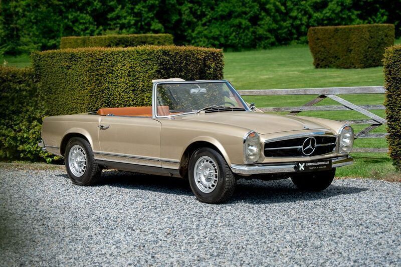 Gold Gebraucht 1967 Mercedes 250 Cabrio | 108.900 € - Bild 1/4