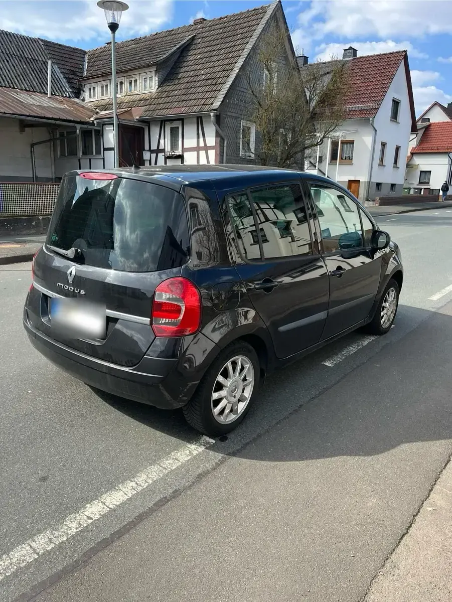 Brugt Renault Modus 75 HK (55 kW) 2010 Sort MPV