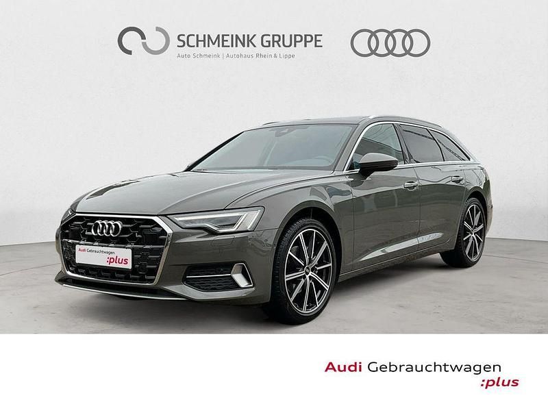 Chronosgrau metallic (metallic) Gebraucht 2024 Audi A6 Advanced Plus Kombi | 53.870 € - Bild 1/4