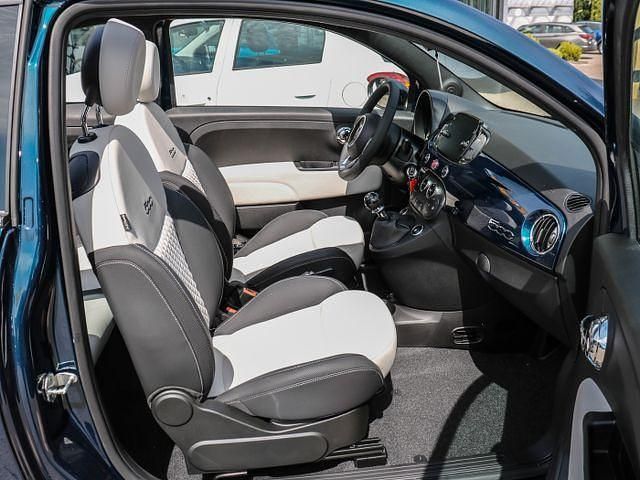 Gebraucht Fiat 500C Comfort 69 PS (50 kW) 2023 Blau metallic Cabrio