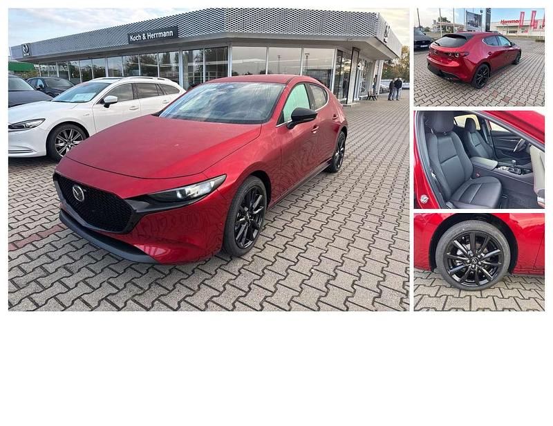 Soul red crystal m Gebraucht 2024 Mazda 3 Homura-Line Limousine | 25.090 € (Superpreis) - Bild 1/4