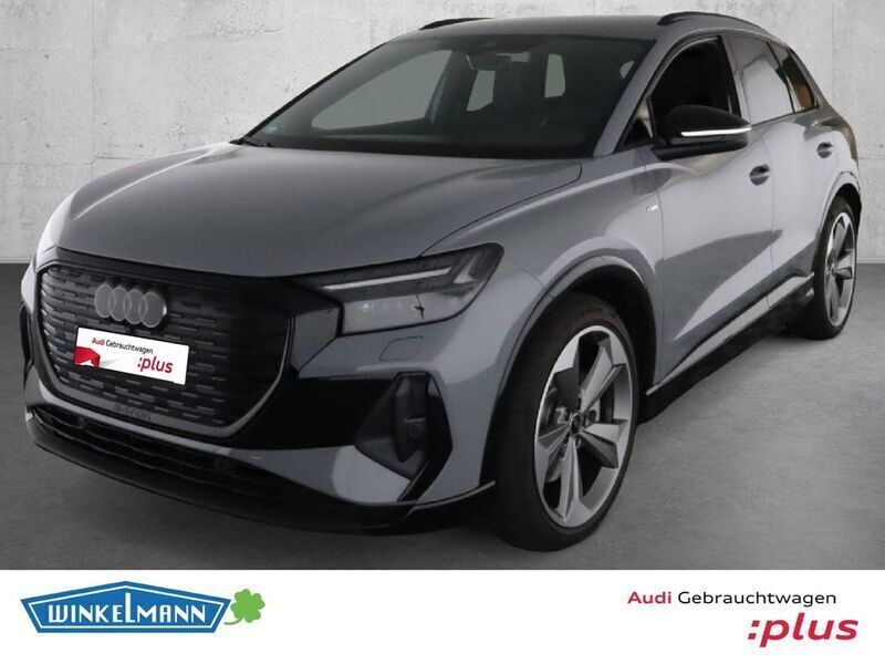 Grau Gebraucht 2024 Audi Q4 e-tron Ambiente SUV | 55.555 € (Fairer Preis) - Bild 1/3