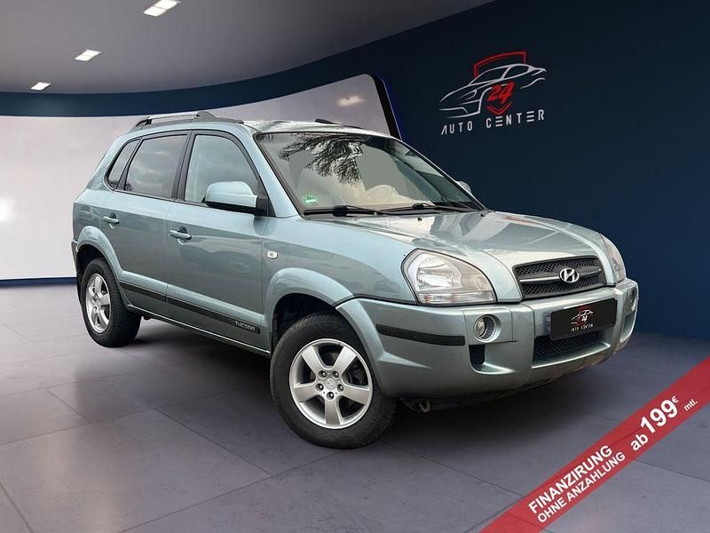 Gebraucht Hyundai Tucson GLS 141 PS (103 kW) 2008 Silber SUV