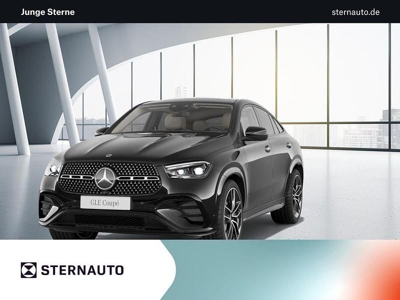 Metalliclack obsidianschwarz Gebraucht 2024 Mercedes GLE450 AMG Active Coupé | 107.980 € (Teuer) - Bild 1/4