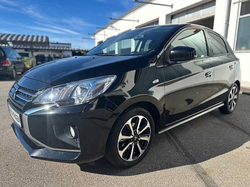 Schwarz Gebraucht 2021 Mitsubishi Space Star Select+ Kleinwagen | 10.990 € (Fairer Preis) - Bild 1/4