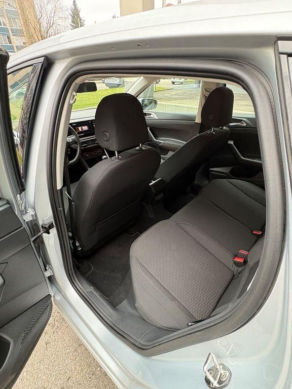 Gebraucht VW Polo Comfortline 95 PS (69 kW) 2019 Silber Kleinwagen