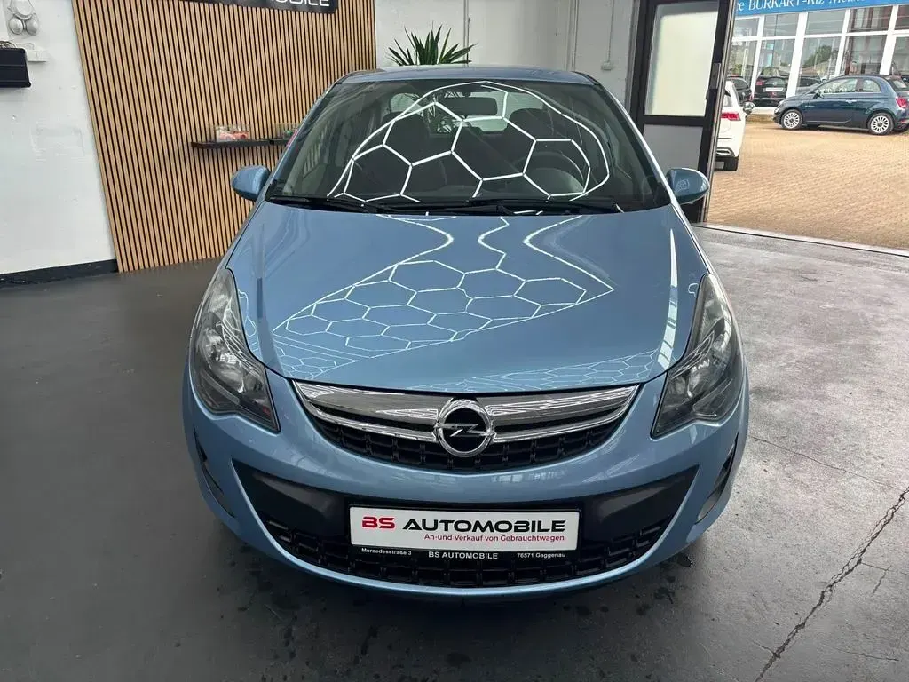 Gebraucht Opel Corsa Active 101 PS (74 kW) 2014 Blau Kleinwagen