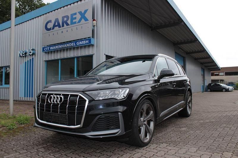 Schwarz Gebraucht 2020 Audi Q7 S-Line SUV | 59.857 € (Fairer Preis) - Bild 1/4