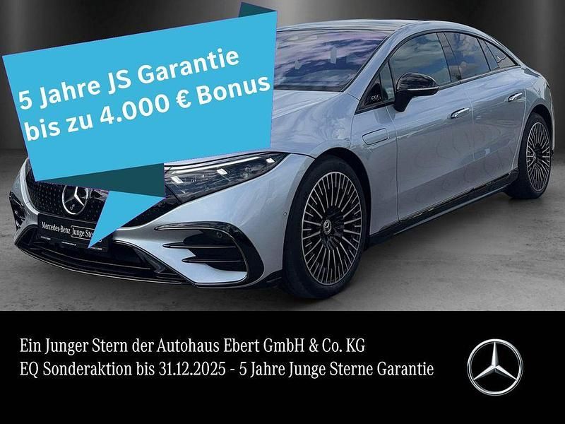 Hightechsilber Gebraucht 2022 Mercedes EQS580 AMG Line Premium Plus Limousine | 71.740 € (Fairer Preis) - Bild 1/4