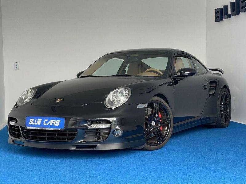 Gebraucht Porsche 997 Turbo Chrono 480 PS (353 kW) 2007 Basaltschwarzmetallic (metallic) Coupé