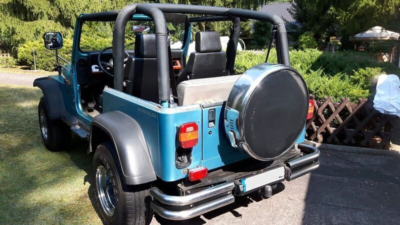Gebraucht Jeep Wrangler 121 PS (88 kW) 1995 Blau SUV