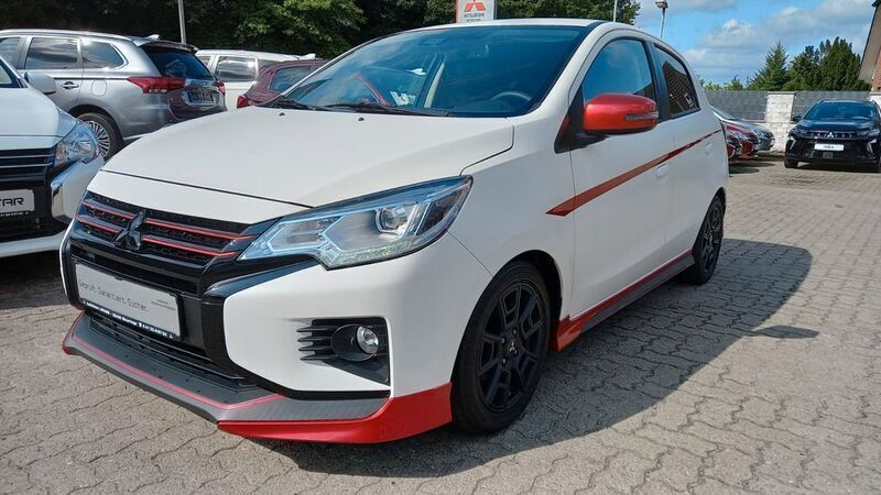 Weiß Gebraucht 2022 Mitsubishi Space Star Top Kleinwagen | 15.990 € (Etwas zu teuer) - Bild 1/4