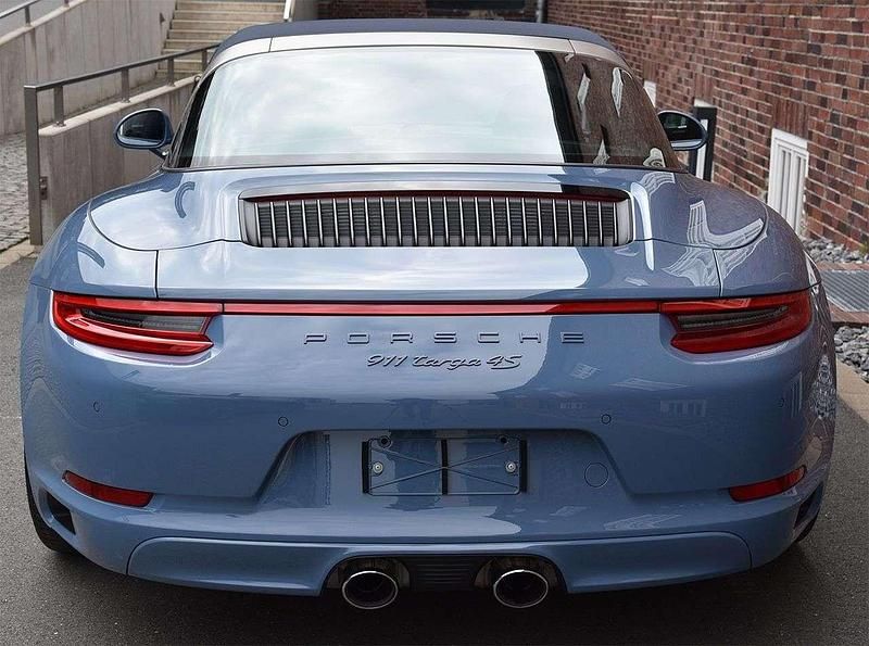 Gebraucht Porsche 911 Targa 4S Edition 420 PS (308 kW) 2017 Blau Cabrio