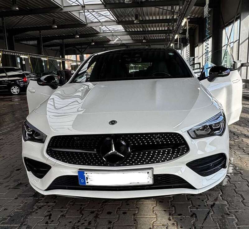 Weiß Gebraucht 2021 Mercedes CLA220 Limousine | 34.850 € (Fairer Preis) - Bild 1/4