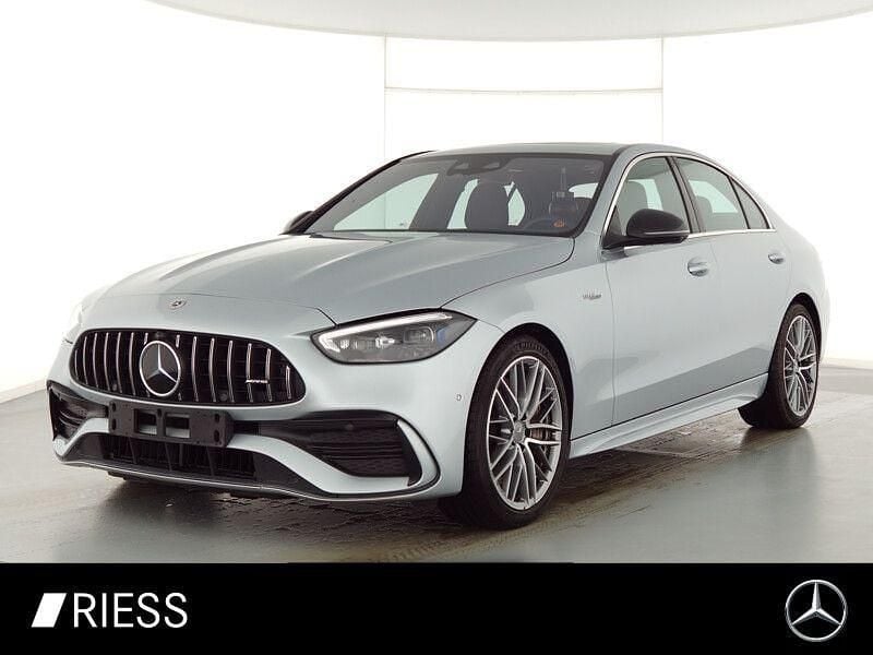 Metalliclack hightechsilber Gebraucht 2023 Mercedes C43 AMG AMG Limousine | 54.900 € (Guter Preis) - Bild 1/4