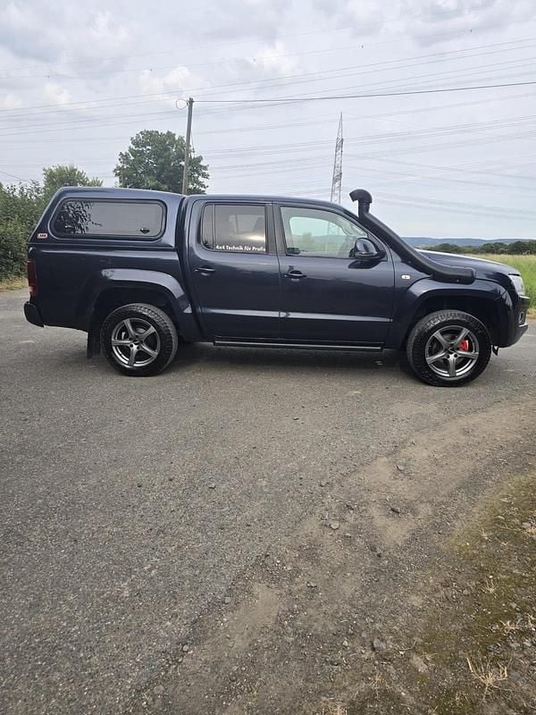 Blau Gebraucht 2010 VW Amarok Abholung | 12.000 € (Fairer Preis) - Bild 1/4
